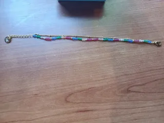 Pulsera Luxenter Multicolor y Dorada