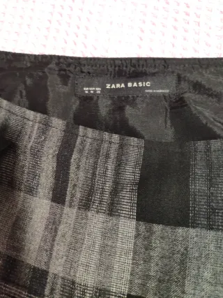 Falda Zara cuadros Talla M