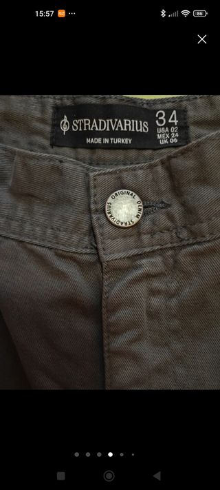 Pantalón tipo cargo