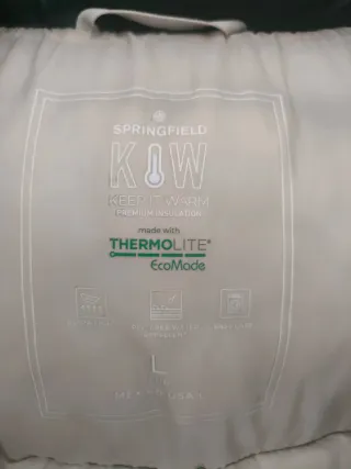 Casaco acolchoado Springfield Tamanho L