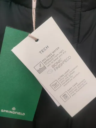 Casaco acolchoado Springfield Tamanho L