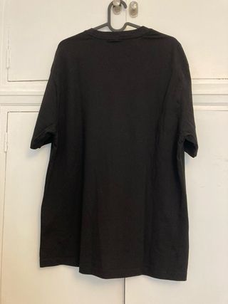 Camiseta Bershka Corazón Rosa y Azul