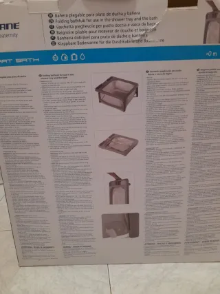 Bañera plegable bebé Jane Smart Bath