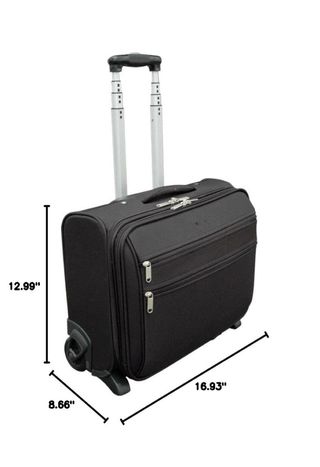 Maleta Clémentina Frog Negra Poliéster