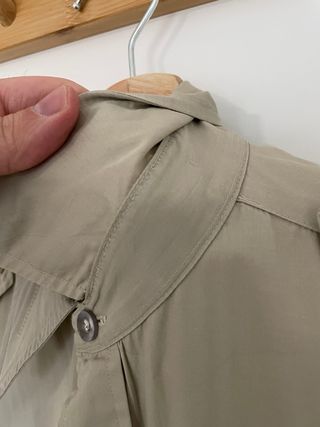 Camisa L.L.Bean Vintage 70s Talla M Beige