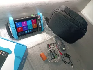 Tester IPC con accessori. Tester telecamere ip