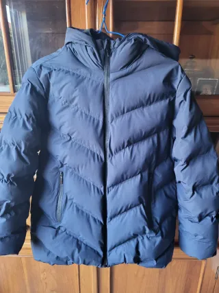 Chaqueta invierno niño azul. Talla 11-12 años.
