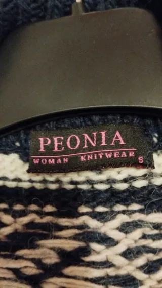 Chaqueta de punto PEONIA talla única