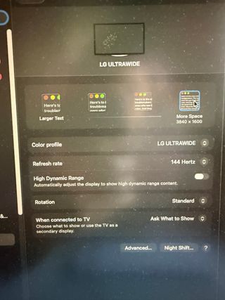 Monitor LG 38 UltraWide Curvo 38WR85QC-W 144 hertz