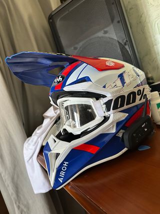 Casco Enduro Motocross Airoh wraaap reloaded L