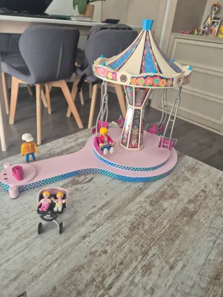 Playmobil Parque de Atracciones Columpios