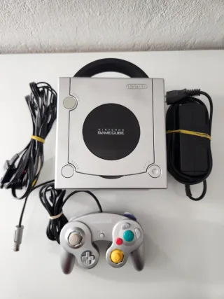 Nintendo GameCube DOL-001 Argento Controller PAL