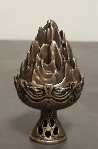 Bruciatore incenso design montagna