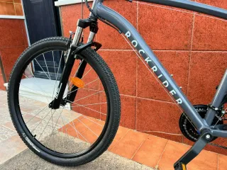 Bicicleta Rockrider Gris Nueva