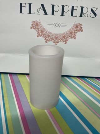 Vela LED a pilas y USB