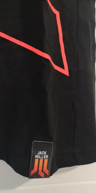 Camiseta Mujer MotoGP Jack Miller 43 Negra