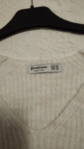 Jersey de punto beige