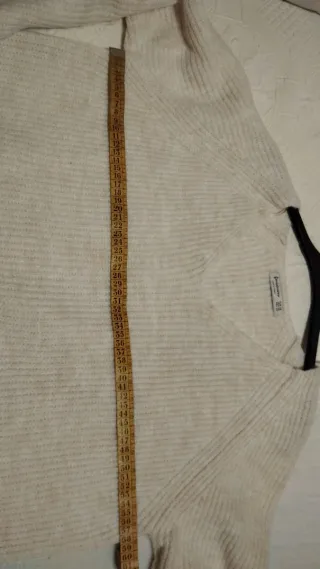 Jersey de punto beige