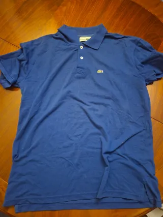 Polo Lacoste Talla L Azul