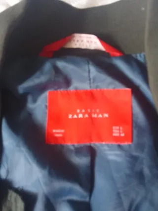 Chaqueta Zara Hombre Talla L Verde