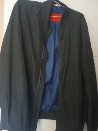 Chaqueta Zara Hombre Talla L Verde