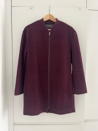 Abrigo granate ESPRIT