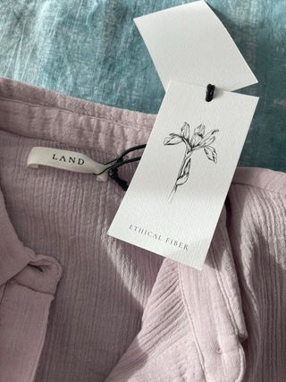 Blusa LAND rosa talla S