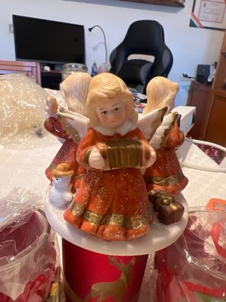 Addobbi Natalizi Angeli e Portacandele