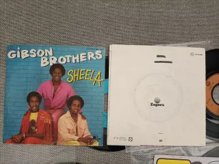 Gibson Brothers lote 6 discos vinilo single 45 rpm