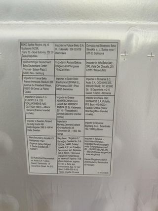 Nevera Combi Beko NeoFrost Inox