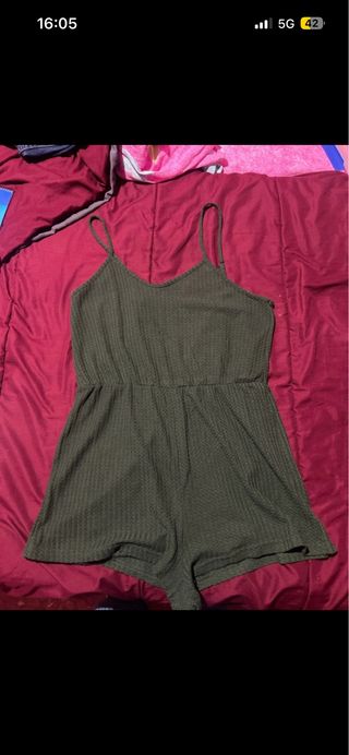 Mono corto verde de verano