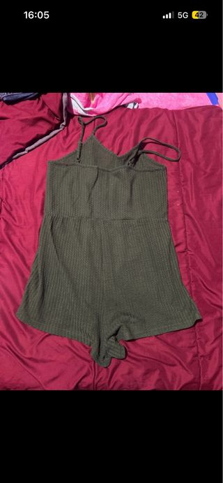 Mono corto verde de verano