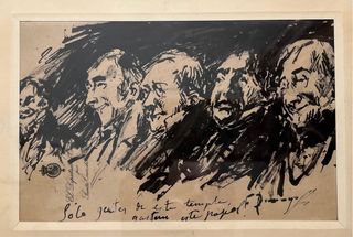 dibujo de Francisco Domingo y marqués