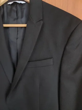 Traje Negro Zara Talla S