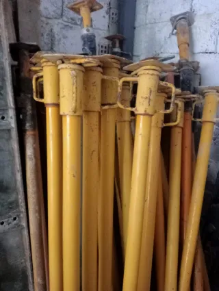 100 Puntales Metálicos 3m