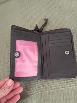 Monedero morado FORNARINA