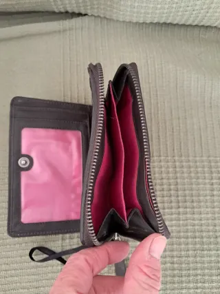 Monedero morado FORNARINA