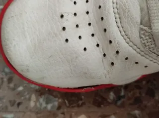 Zapatillas Jordan Originales Blancas y Rojas