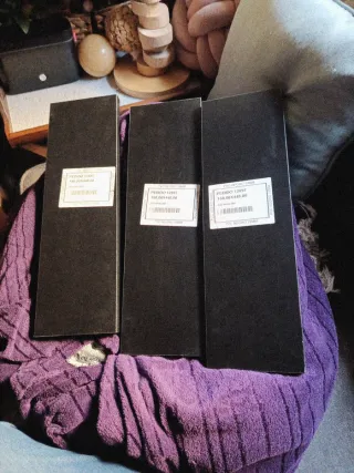 3 Tableros negros canteados