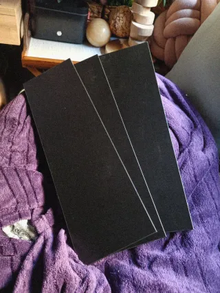 3 Tableros negros canteados