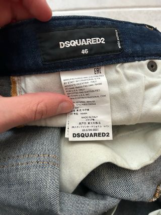 Jeans Dsquared2 Blu