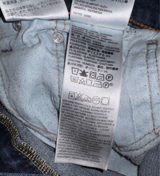 Jeans Levi's 502 W32L30 Blu