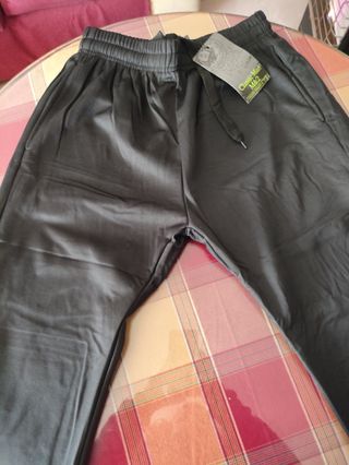 Lote 2 Pantalones Chándal Classic Man Negro y azul