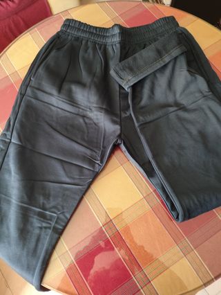 Lote 2 Pantalones Chándal Classic Man Negro y azul