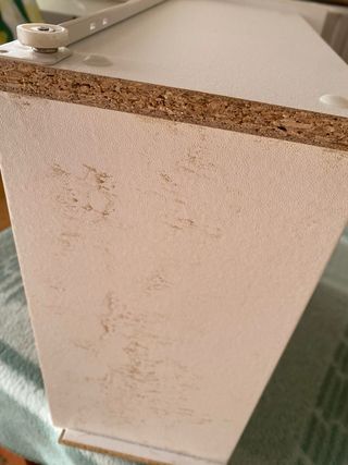 Mesilla Ikea Askvoll Madera y Blanca