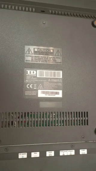 Televisor TD SYSTEMS Negro