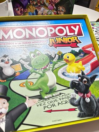 Monopoly Junior - Juego de Mesa completo