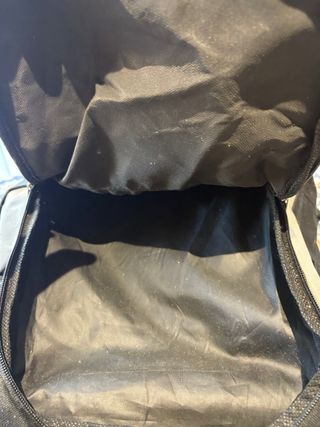 Mochila El Corte Inglés Negra y Gris