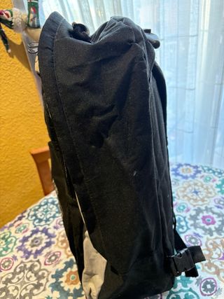 Mochila El Corte Inglés Negra y Gris
