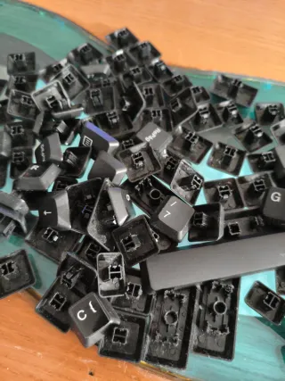 Teclas de ordenador para teclado